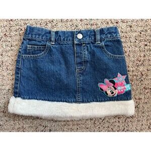 Minnie Mouse Denim Skirt